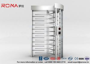 China High Security Full Height Turnstile Access Control 30 Persons / Minute Transit Speed factory