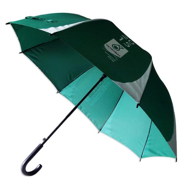China SGS Waterproof Polyester Fabric Windproof Golf Umbrellas factory