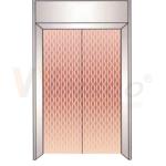 0.3-3mm Elevator Stainless Steel Sheet JIS Standard Bronze Coating Mirror Finish