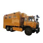 Used 6x6 Drive Diesel Fuel Fast Food Truck For Hot Dog And Ice Cream Vending In