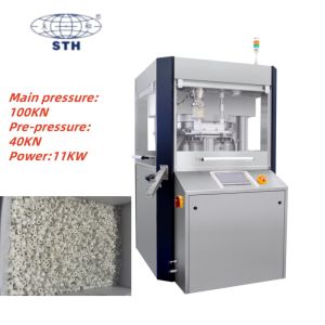 China TIANHE EU Standard Full Automatic Lubrication System Tablet Compression Machine factory