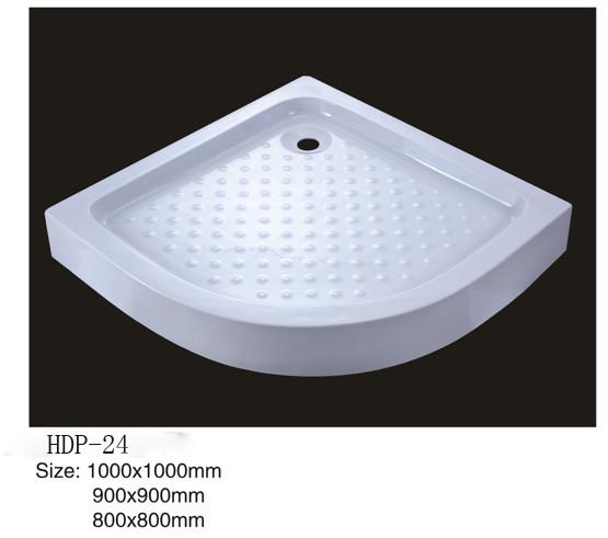 Acrylic shower tray, shower basin,acrylic shower base HDP-24 900X900,800X800