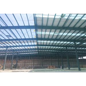 China Painted Modern Q235 / Q345 Steel Workshop Building Construction factory