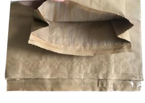 China Biodegradable Pinch Bottom Paper Bag Food Package Paper Bag High Strength factory