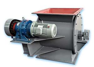 China Airlock Impeller Feeder , Rotary Seal Valve Small Volume Uniform Discharge Various Size factory