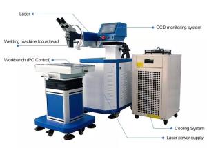 China Metal Micro Laser Welding Equipment / Dental Laser Welder Fast Cleaning factory