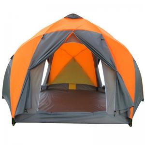 China Double Layer 3 Doors Camping Tent Waterproof 8 to 10 Person Big Camping Tent Outdoor Camping Dome Tent(HT6029) on sale