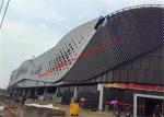 Antirust Waterproof 2mm Aluminum Metal Cladding , 3mm Corrugated Aluminium