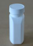 40ml HDPE Pharmaceutical Pill Bottles , Flat Medical Empty Tablet Bottles