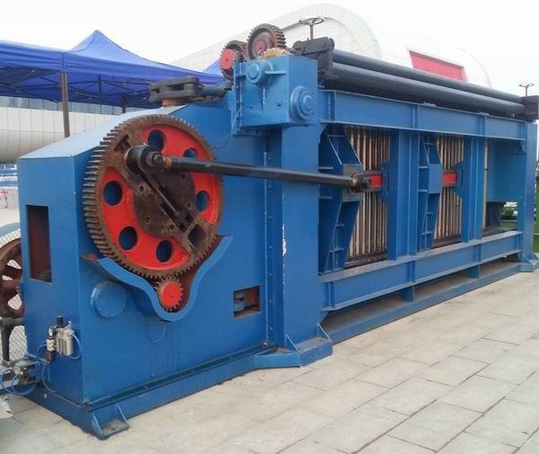 China Double Twist Gabion Machine 60mm x 80mm With Automatic Oil System , SGS / TUV factory
