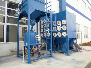 China Power Blast Room Dust Collector / Filter Bag Dust Collector Environmental Friendly factory