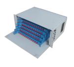 48 Port LC Fiber Patch Panel, 19 rack mount fiber optic lc patch panel,sliding