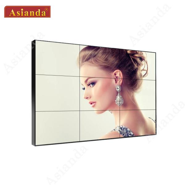 China Indoor Narrow Bezel LCD Video Wall with 49inch LG 3.5mm LCD Panel LCD Touch Video Wall factory