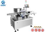 2KW 90pcs/Min Cosmetic Lipstick Labeling Machine For End Face
