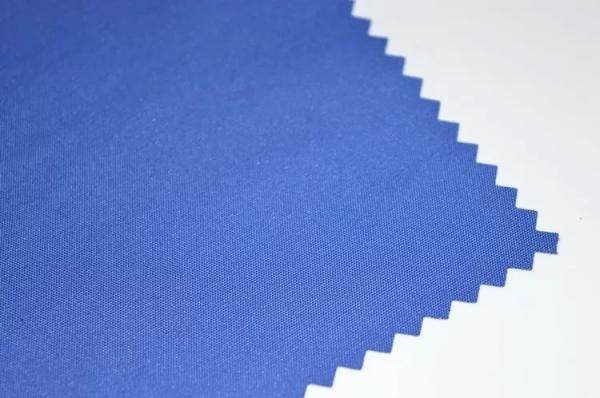 Taslon Windproof Fabric For Garments Moisture Wicking Pants UV Resistant Blue