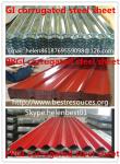 0.50mm*840mm*4000mm roof plate PPGI corrugated steel sheet