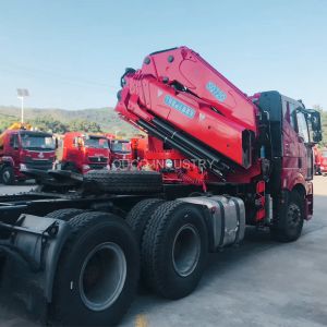 20t Knuckle And Telescopic Boom Lorry Mounted Crane