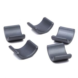 China Coal Gray Ferrite Motor Magnets factory