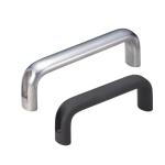Aluminum Alloy Elliptic Industrial Pull Handle U Shaped