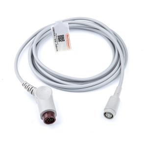 China Blood Pressure IBP Transducer Cable Reusable Multipurpose HP To MR factory