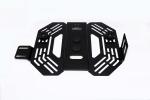 Black Universal Roof Rack Mounting Brackets Powder Coated