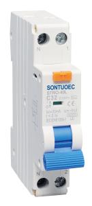 China 18MM 6KA Residual Current Circuit Breaker With Overcurrent Protection factory