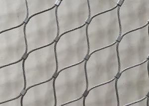 China Durable Stainless Steel Cable Zoo Wire Mesh Enclosures For Lion factory