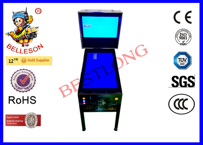 3 LED Screen Arcade Pinball Machine Household Double System