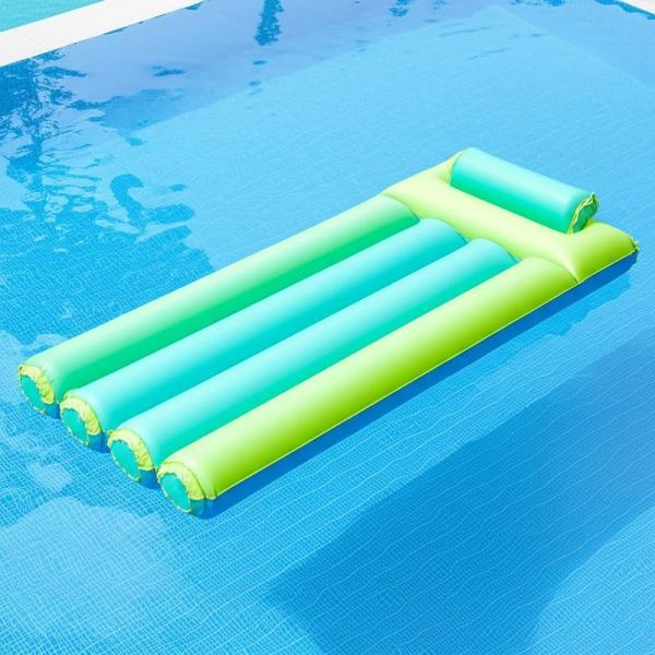 High Comfort Level Floating Pool Recliner Durable and UV-resistant for Long