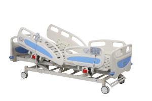 China Disabled ICU Hospital Bed Five Function Intensive Care Electric Medical Bed factory