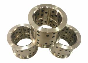China C83600 Bronze Flange Bearing , Custom Bronze Bushings Stamping Tooling Standard factory