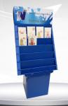 B Flute Advertising Cardboard Shelf Displays Support ODM Logo
