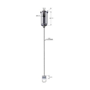 China Led Round Ceiling Light Hanging Kits With A Elliptical Terminal YW86458 factory