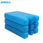 Transparent Plastic Fan Ice Pack , Customize Ice Freezer Packs For Drink Cooling