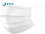 Adult White 3 Ply Dust Proof Face Mask Antiviral Medical Protective Face Masks