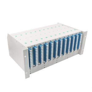 China ODF 19&quot; Rack Mount 4U 144 Port 288 Core Fiber Optic Patch Panel For Date Center factory