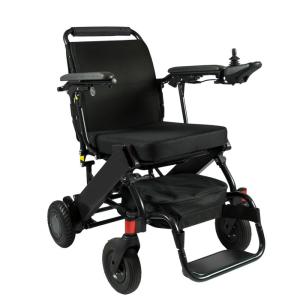 China Disabled Easy Folding Powered Electric Wheelchair With Lithium Battery factory