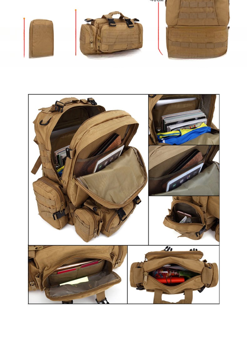 LANDSCAPE Pattern Type 55*45*15cm Outdoor Adventure Hiking Backpack for Outdoor Sports