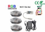 15m Non Waterproof +Wifi Rgb 5050 Smd Led Strip With 12V Power