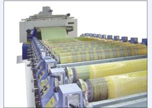 China Textile Cylinder Rotary Screen Printing Machine Running Speed 10-80m/Min factory