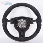Matte Black Custom Porsche Carbon Fiber Steering Wheel 12K Twill Weave
