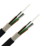 Aerial GYFTY Outdoor Fiber Optic Cable 6 8 12 24 48 Core Wood DRUM Package