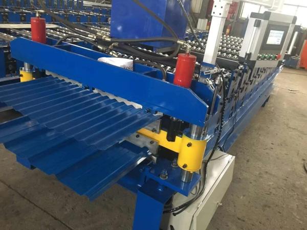 Colorful Purlin Roll Forming Machine Ball Bearing Steel Material Automatic