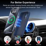 Starry Sky Light Magnetic Car Wireless Charging Holder Fast Heat Dissipation 9