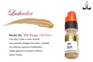 China Natural Taupe Semi Permanent Makeup Pigments / Semi Permanent Makeup Ink factory