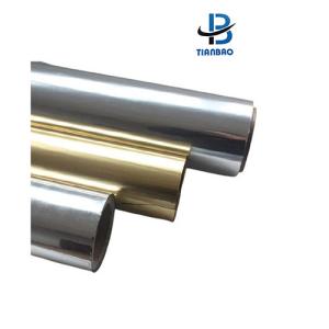 China Soft Hardness Metallized Bopp Film for Blow Molding Processing by Manufacturers factory