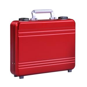 China MS-M-02 Professional Aluminum Molded Alloy Briefcase In Silver, Black, Pink factory