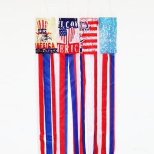 China Patriotic promotional wind sock United State factory