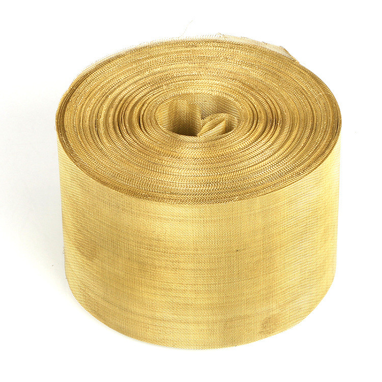 H65 Brass 0.40mm Copper Wire Mesh Twill Weave For Filter