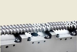 China High Torque Keyslot Twin Screw Extruder Machine Shaft For Petrochemical Industry factory